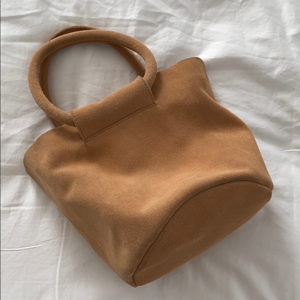 Monserat de Lucca Itzel suede crossbody